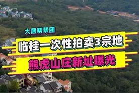 今日临桂3宗非住宅用地拍卖，大型文旅项目落地，熊虎山庄回归！#桂林#临桂#土地拍卖视频封面
