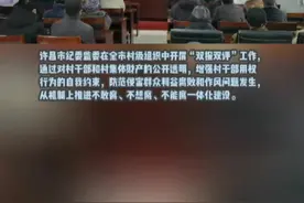 干部“晒家底”，群众“当考官”！许昌市纪委监委在全市村级组织中开展“双报双评”工作(宋广军 董黎明)