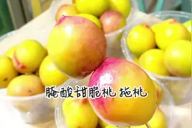 潮汕腌制酸甜脆桃 拖桃开胃解暑 爽口好吃 做了十斤都不够分呀视频封面