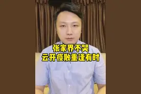 张家界不哭！云开“疫”散 重逢有时，张家界加油！#张家界#湖南 #大v快评视频封面