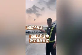 #航空科普 #飞行员的日常 #航空小知识 飞机尾巴上这串数字有啥含义？视频封面