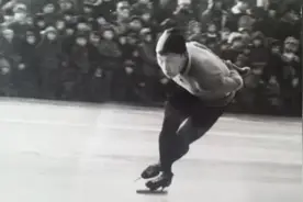 中国速度滑冰第一个世界冠军罗致焕老师！