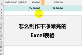绝对干货，教你制作干净漂亮的Excel表格  #excel视频封面