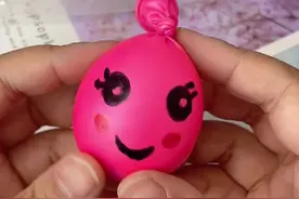 小时候玩过这种可以捏造型的气球小人吗？做一个给宝宝玩吧#手工 #亲子手工 #幼儿园手工 #儿童手工视频封面