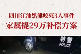 四川省政府未出台野生动物伤人补偿标准，死者家属已向当地林业部门申请补偿#江油#黑熊视频封面
