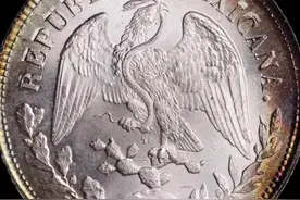 墨西哥鹰洋 #银元 #老银元 #银元鉴赏 #古钱币 #钱币视频封面