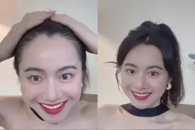 有美人尖和发际线秃的姐妹一定要试试这个高马尾方法#美人尖 #发际线秃了 #高马尾 #刘海