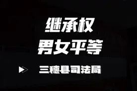 继承权男女平等，侄子不是法定顺序继承人视频封面