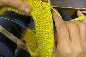 从上往下，小燕子加针，教程2   #编织教程