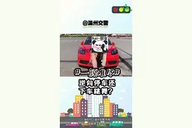 逆行违停还在马路上跳舞，这样可不行噢～#一颜难尽视频封面