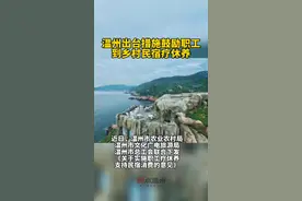 温州出台措施鼓励职工到乡村民宿疗休养 #温州  #浙江dou知道  #疗养 视频封面