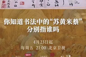 #书画里的中国 你知道书法中的“苏黄米蔡”分别指谁吗？视频封面