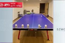 江西新余：5岁女娃乒乓球指哪打哪 令人佩服视频封面