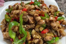 猪生肠有吃过的吗？香脆爽口，太好吃啦！#家常菜 #花肠