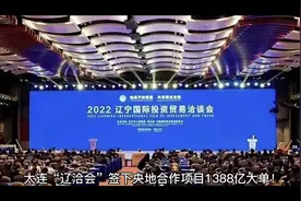 大连“辽洽会”签下央地合作项目1388亿大单！视频封面