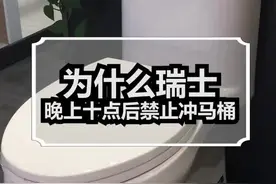 为什么瑞士晚上10点禁止冲马桶？#育儿 #科普 #冷知识 #涨知识 #科普一下 @抖音短视频 @DOU+小助手 