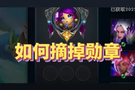 #英雄联盟lol 手把手教你摘掉勋章和称号视频封面