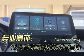 专业测评:12.3寸威飒/凌放大屏导航 #功能演示