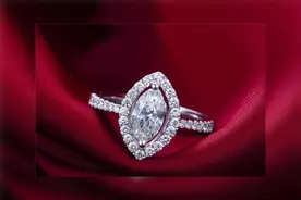 橄榄型又称马眼型，适合女强人！#钻石 #珠宝首饰