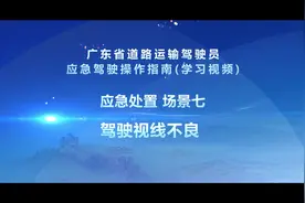 7.平安春运：道路运输驾驶员应急驾驶操作指南驾驶视线不良篇视频封面
