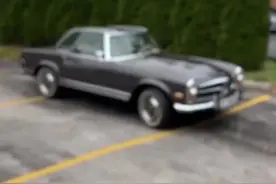 简简单单了解下奔驰280sl内部结构#奔驰 #抖音汽车 