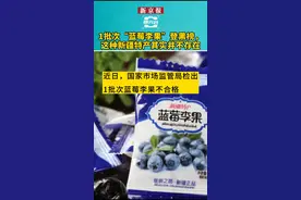 1批次“蓝莓李果”登黑榜，这种新疆特产其实并不存在#食品安全视频封面