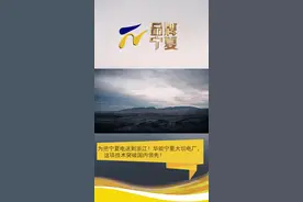 为把宁夏电送到浙江！华能宁夏大坝电厂，这项技术突破国内领先！ #品牌宁夏视频封面