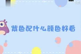 紫色配什么颜色好看#色彩 #搭配 #紫色