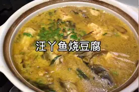汪丫鱼烧豆腐，特别家常的一道菜#家常菜 #安徽 #铁锅 #黄辣丁