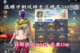 一天打的顺一天不顺太难了 #和平精英温顺 #双排7000分榜首