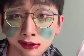 当姐姐不在家的第一天，为啥这个卸妆水一股口水味？#李海棠的沙雕日常