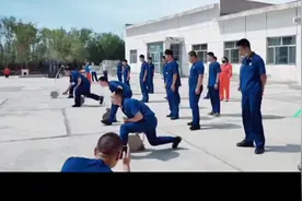 平安顺消防南疆项目部第八期新蓝抛水带训练开始啦视频封面
