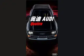 1986年一台配备Quattro的奥迪100爬上了37.5...视频封面