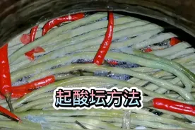很多朋友问我家酸坛的酸水怎么这么白，是怎么弄的，这是我起酸坛的方法，分享给大家，学会的👍
