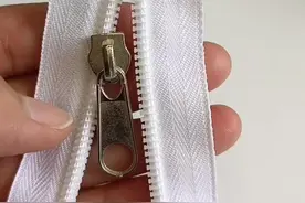 封口拉链单边拉头脱落怎样安装？教大家快速安装拉头#安装拉链头 #缝纫辅料#拉链 