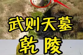 乾陵地宫入口被发现，乾陵曾3次遭受有组织的盗掘，又经历了3次申请发掘，始终被保护，才有了我们看到的乾陵。#历史古迹 #历史古迹 #文物 #历史故事 #探秘视频封面