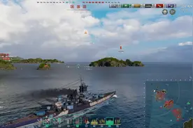 战舰世界！孔代24个核心！差点秒萨摩？虽然输了但是打爽了！