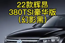 22款 辉昂380TSI 豪华版（幻影黑）#抖音汽车 #每天推荐好车 #dou是好车
