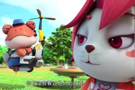 看了猪猪侠和朋友们的赛车视频，桃心被感动决定出山相助