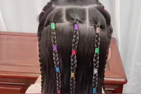 叶罗丽精灵梦之王默发型，这么好看难怪小朋友们都喜欢#创作灵感 #儿童编发 #编发教程