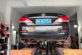 丰田凯美瑞刹车深度养护，解决刹车抖动和拖刹视频封面