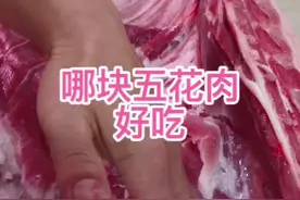 教你怎么样挑五花肉#美食 #猪肉 #猪肉分割技巧 视频封面