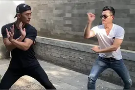 #吕良伟马步 跟着吕哥学功夫😄 @吕良伟视频封面