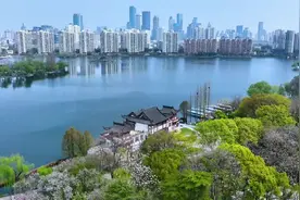 人间四月芳菲始，莫愁湖景区恢复开园，满园春色 ，静等您来！视频封面