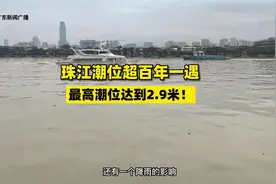 #广州 将出现超百年一遇潮位 ，珠江涨潮水位达2.9米视频封面