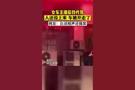 女车主找代驾，还没上车，一脚油门车就被开走了！车主在“风中凌乱”...#代驾 #投诉#沈阳话视频封面