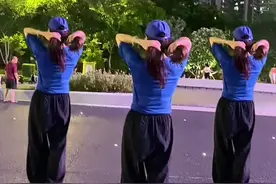 #《黑山姑娘唱山歌 》48步#零基础学舞蹈 #简单易学#广场舞#步子舞@抖音