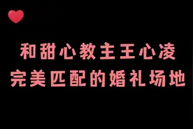这个婚礼场地甜度满分，和#王心凌 的#王心凌歌曲爱你 太搭了视频封面
