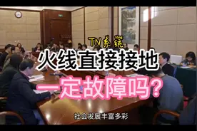 TN系统 火线直接接地 一定故障吗？