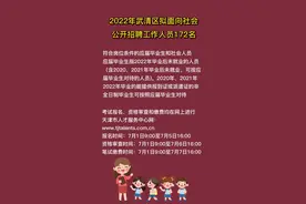 #天津 #头条 #资讯 #便民信息 #权威发布 #提醒 #教师招聘 #武清#教师 #教师资格证 天津市武清区教育系统2022年面向社会公开招聘教师公告@美丽武清官方号 @津云 @天津广播 @抖音短视频视频封面